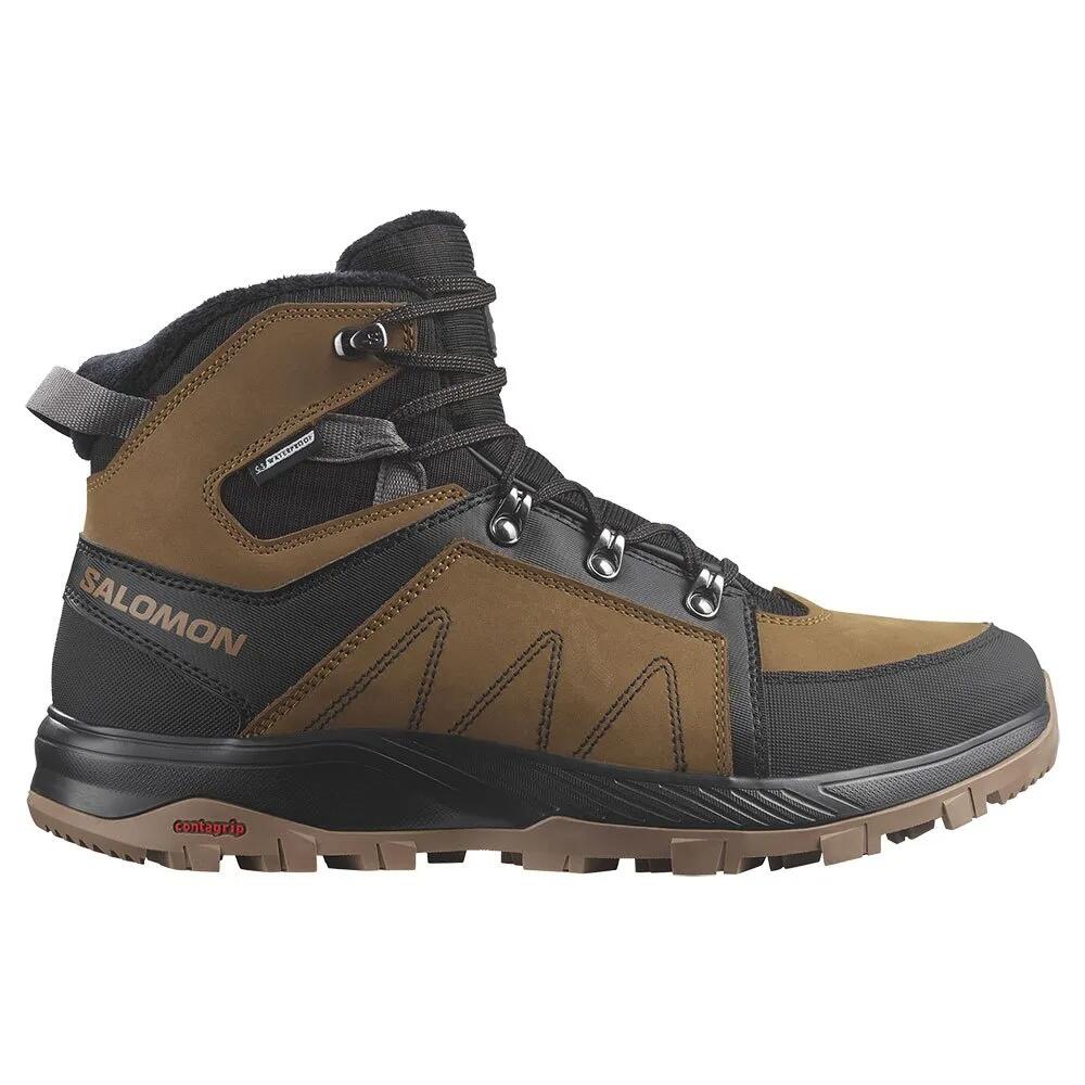 サロモン アウトチル TS CS WP ハイキング ブーツ （ Rubber/Black/Magnet ） | SALOMON Outchill TS CS WP hiking boots 
