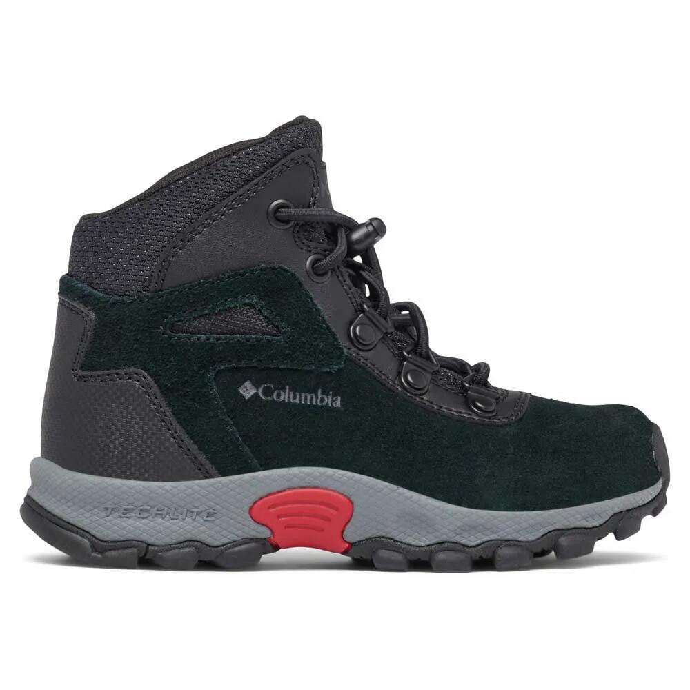 コロンビア チルドレンズ ニュートン リッジ アンプド ジュニア ハイキング ブーツ（ Black/MountainRed ） | COLUMBIA Childrens Newton Ridge Amped Junior hiking boots [t]
