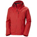 ヘリーハンセン クルー フーデッド ミドル 2.0 ジャケット レディース ( Red ) | HELLY HANSEN Crew Hooded Midl 2....
