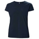 ヘリーハンセン タリア サマー ショートスリーブ Tシャツ レディース ( Navy ) | HELLY HANSEN Thalia Summer short ...