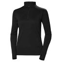 ヘリーハンセン リファ テック ライト スウェットシャツ レディース ( Black ) | HELLY HANSEN Lifa Tech Lite sweat...