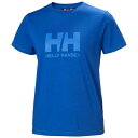 ヘリーハンセン ロゴ 2.0 ショートスリーブ Tシャツ レディース ( Cobalt 2.0 ) | HELLY HANSEN Logo 2.0 short ...