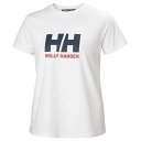 ヘリーハンセン ロゴ 2.0 ショートスリーブ Tシャツ レディース ( White ) | HELLY HANSEN Logo 2.0 short sleev...