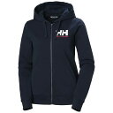 ヘリーハンセン ロゴ フルジップ 2.0 フルジップ スウェットシャツ レディース ( Navy ) | HELLY HANSEN Logo Full Zip ...