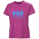 ヘリーハンセン ロゴ 2.0 ショートスリーブ Tシャツ レディース ( Magenta 2.0 ) | HELLY HANSEN Logo 2.0 short...
