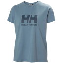 ヘリーハンセン ロゴ 3.0 ショートスリーブ Tシャツ レディース ( Washed Navy ) | HELLY HANSEN Logo 3.0 short...