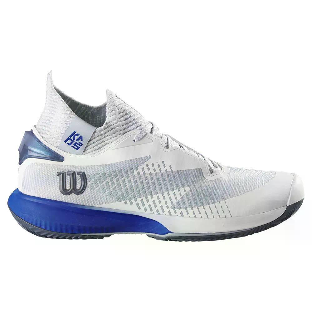 ウィルソン カオス ラピード SFT クレーコート テニスシューズ （ White/SterlingBlue/ChinaBlue ） | WILSON Kaos Rapide SFT Clay Court Tennis Shoes [t]