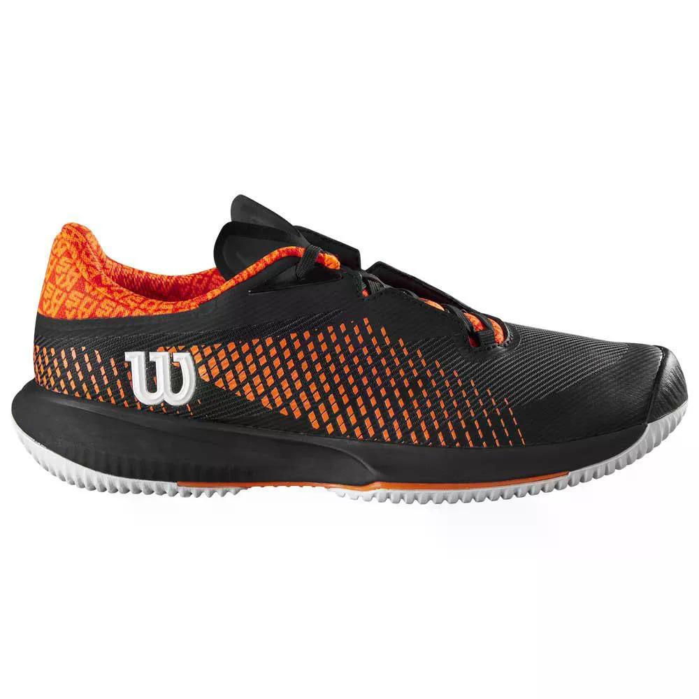 ウィルソン カオス スウィフト 1.5 シューズ （ Black/Phantom/ShockingOrange ） | WILSON Kaos Swift 1.5 Shoes [t]