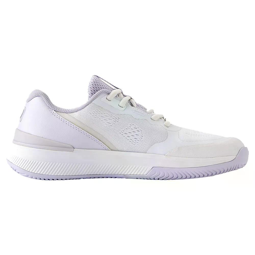 ウィルソン イントリーグ プロ IW オールコート テニスシューズ レディース （ White/LavenderBlue/Silver ） [t]