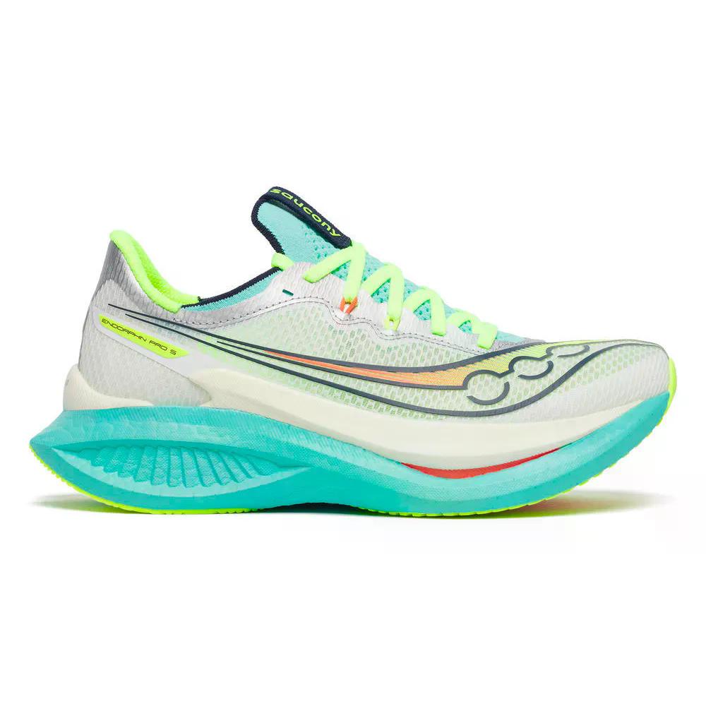 樂天商城 - SAUCONY Endorphin Pro 5 ランニングシューズ （ White/Splash ） [t]