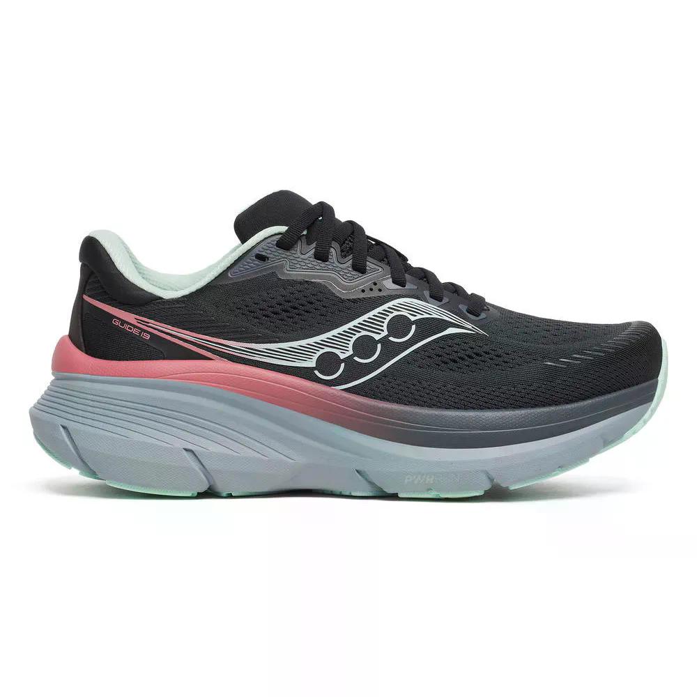 SAUCONY Guide 19 ランニングシューズ （ Black/Calm ） [t]