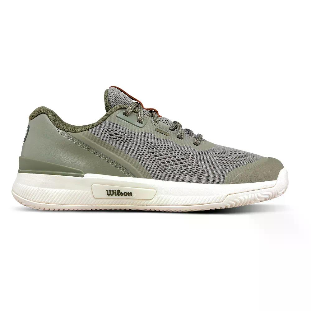 ウィルソン イントリーグ プロ オールコート テニスシューズ レディース （ Vetiver/Tofu/CaramelCafe ） | WILSON Intrigue Pro All Court Tennis Shoes Women [t]