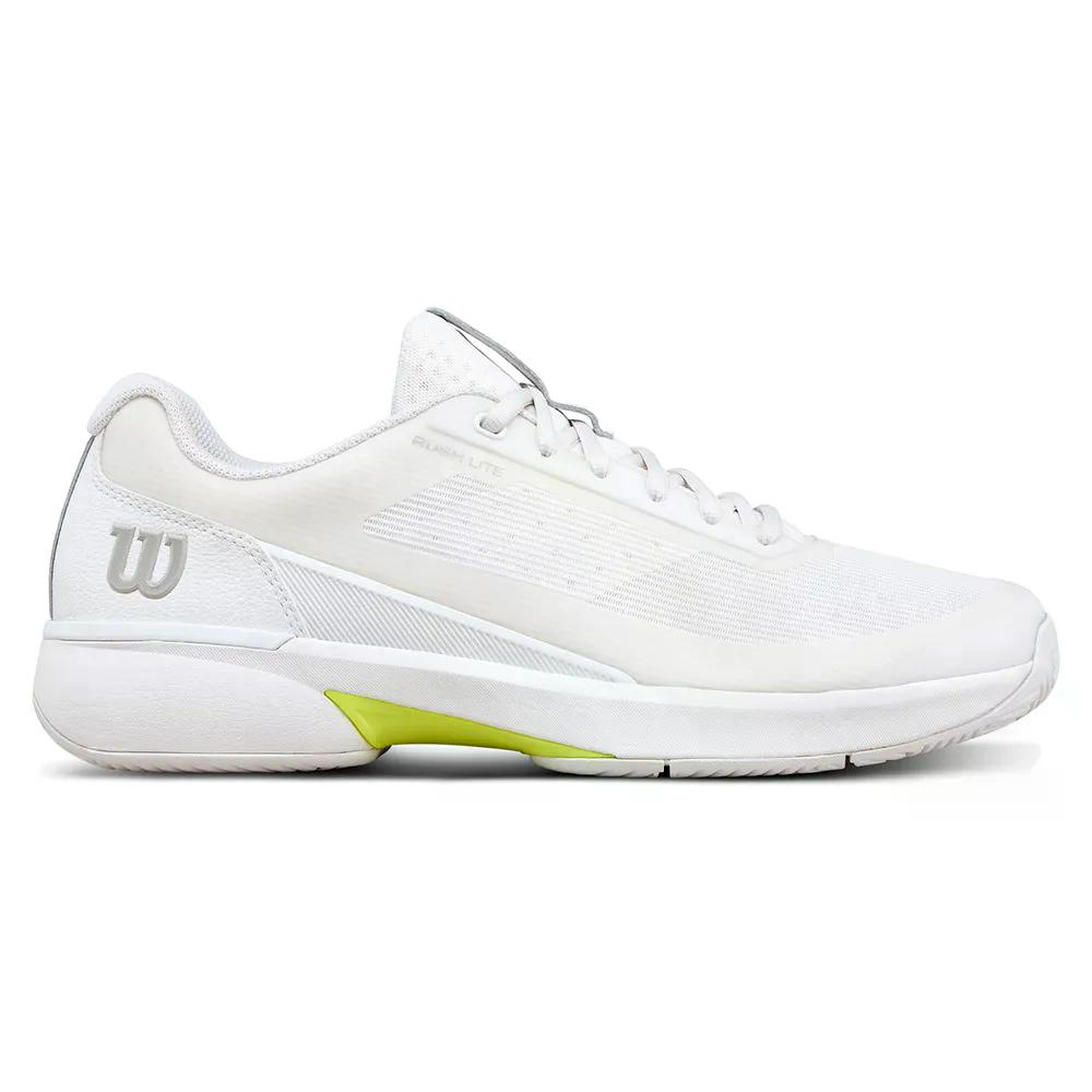 ウィルソン ラッシュ ライト 5 オールコート テニスシューズ （ White/White/White ） | WILSON Rush Lite 5 All Court Tennis Shoes [t]