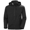 ヘリーハンセン クルー フーデッド ミッドレイヤー 2 ジャケット ( Black ) | HELLY HANSEN Crew Hooded Midlayer ...