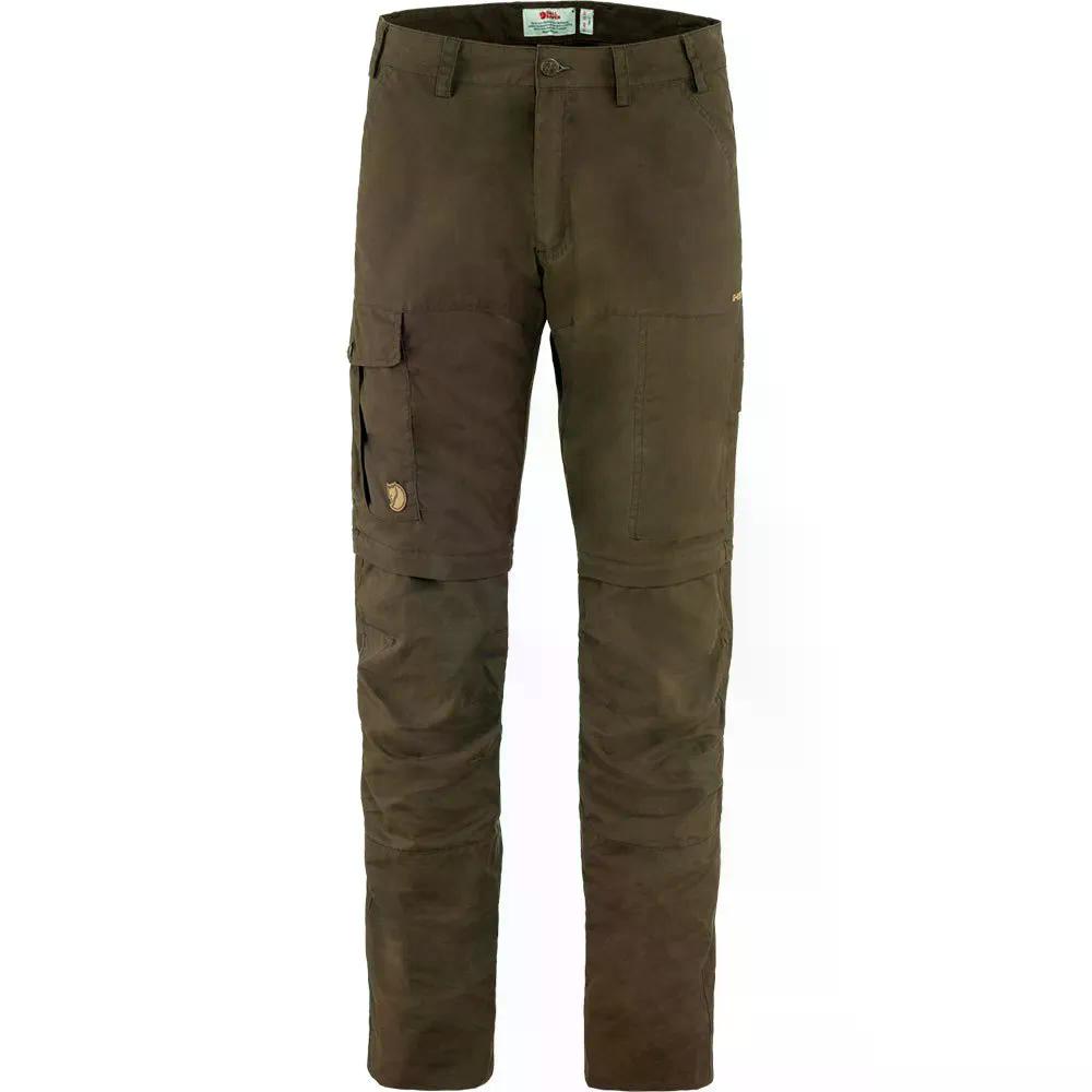 フェールラーベン カール プロ ジップオフ トラウザーズ （ DarkOlive ） | Fjallraven Karl Pro Zip-Off Trousers 