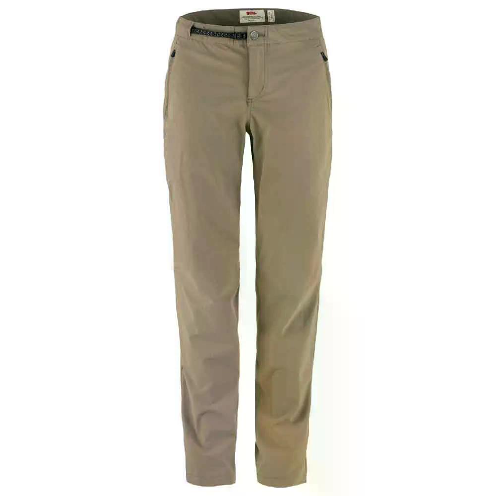 フェールラーベン ハイ コースト トレイル トラウザーズ ウーマン （ SuedeBrown ） | Fjallraven High Coast Trail Trousers woman 