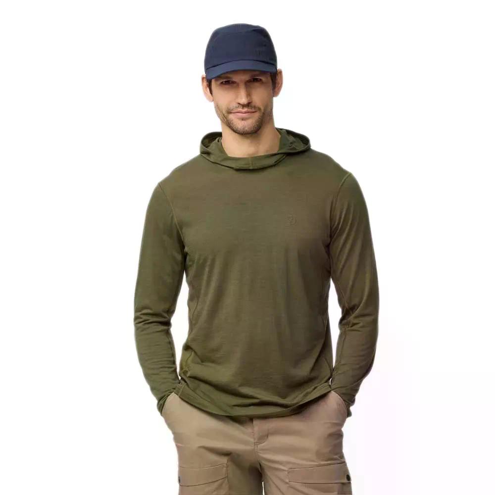 樂天商城 - フェールラーベン アビスコ ウール フーディー （ LaurelGreen ） | Fjallraven Abisko Wool Hoodie [t]