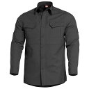 ペンタゴン プラトー タクティク ロングスリーブ シャツ ( Black ) | PENTAGON Plato Tactic long sleeve shirt...