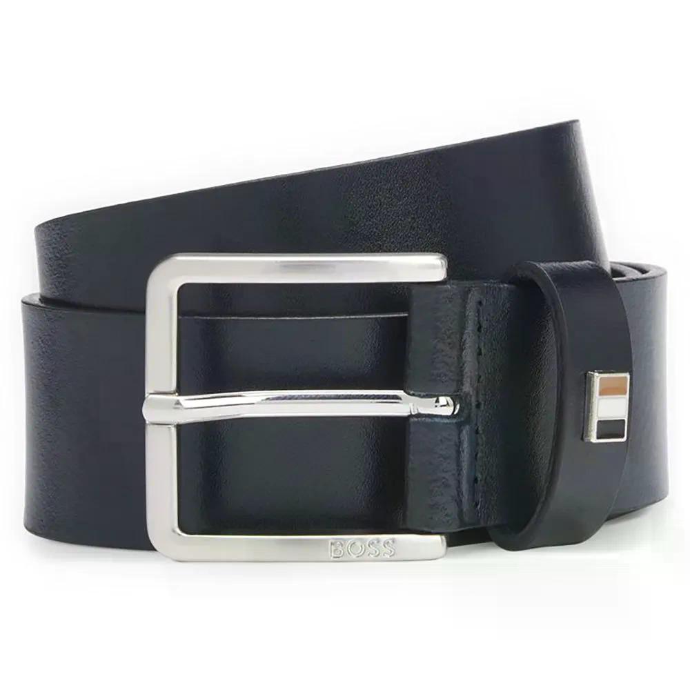 Rakuten - ボス サー フラッグ E Sz35 10247900 01 ベルト （ Navy ） | BOSS Ther-Flag-E_Sz35 10247900 01 belt [t]