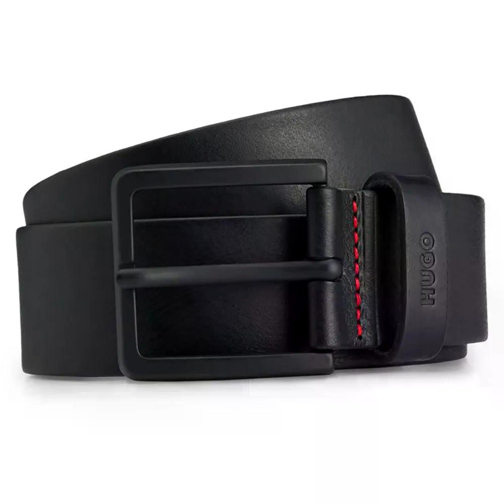 樂天商城 - ヒューゴ ジオニオス B SZ40 10207077 ベルト （ Black ） | HUGO Gionios B Sz40 10207077 belt [t]