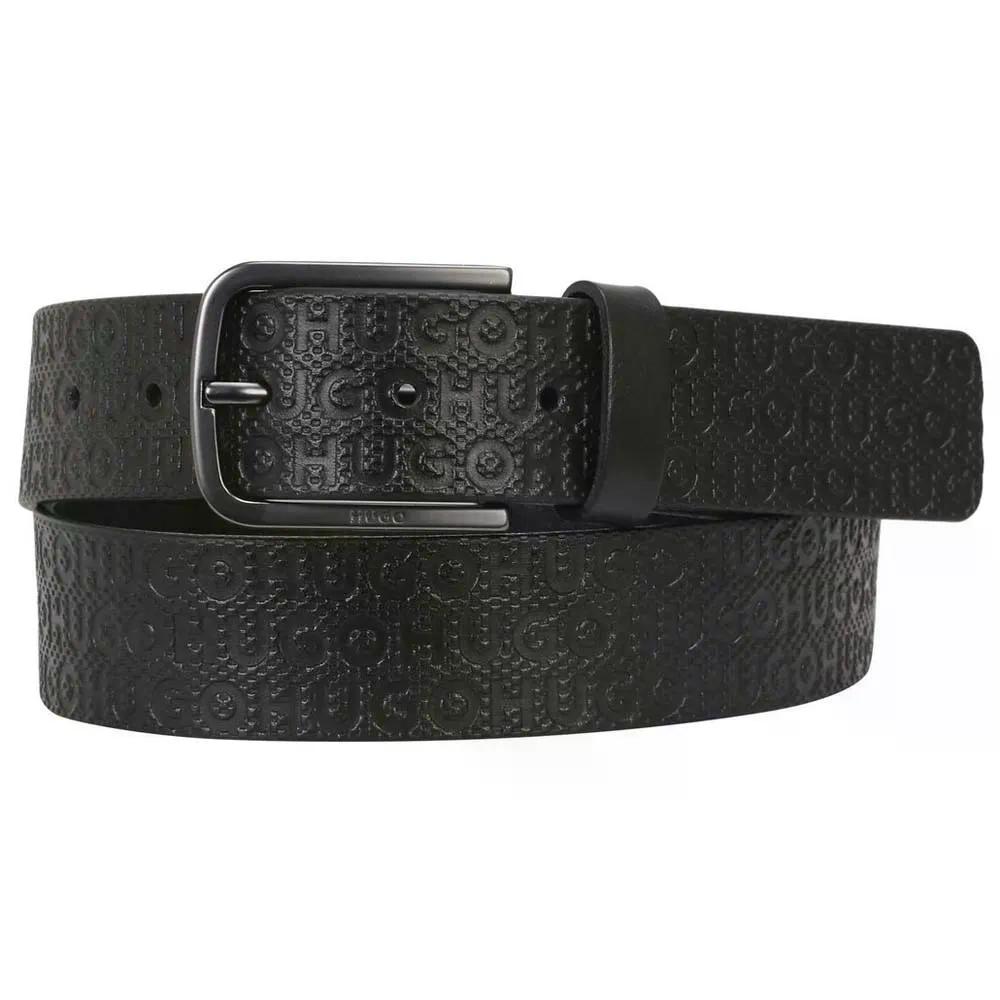 ヒューゴ ガース モノ SZ35 10226465 01 ベルト （ Black ） | HUGO Gurth Mono SZ35 10226465 01 belt [t]