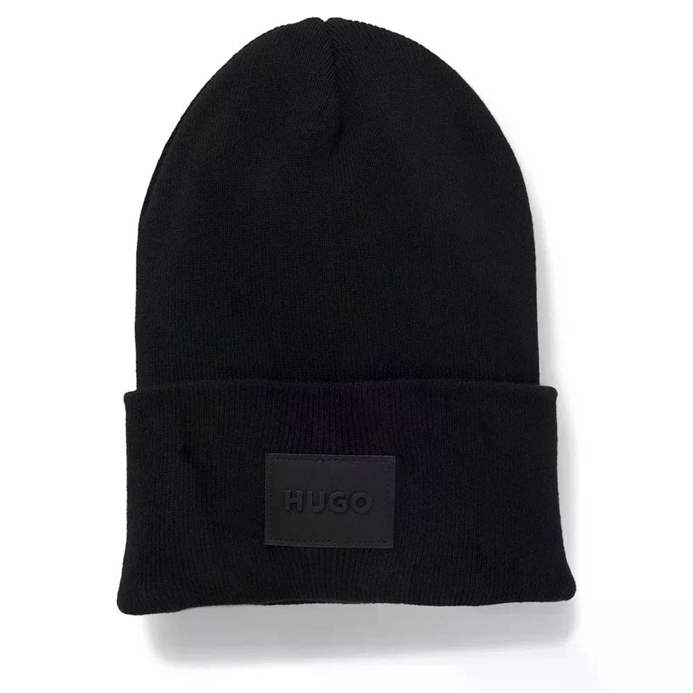 �ҥ塼�� �������� 10275547 �֥롼 �ӡ��ˡ� �� Black �� | HUGO Xevon 10275547 BLUE beanie [t]