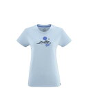 ミレー ワオナ ショート スリーブ Tシャツ レディース ( Iceberg ) | MILLET Wawona short sleeve T-shirt Wo...