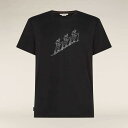 アイスブレーカー メリノ 150 テック ライト ナチュラル スキー ツアー ショート スリーブ Tシャツ ( Black ) | ICEBREAKER Mer...