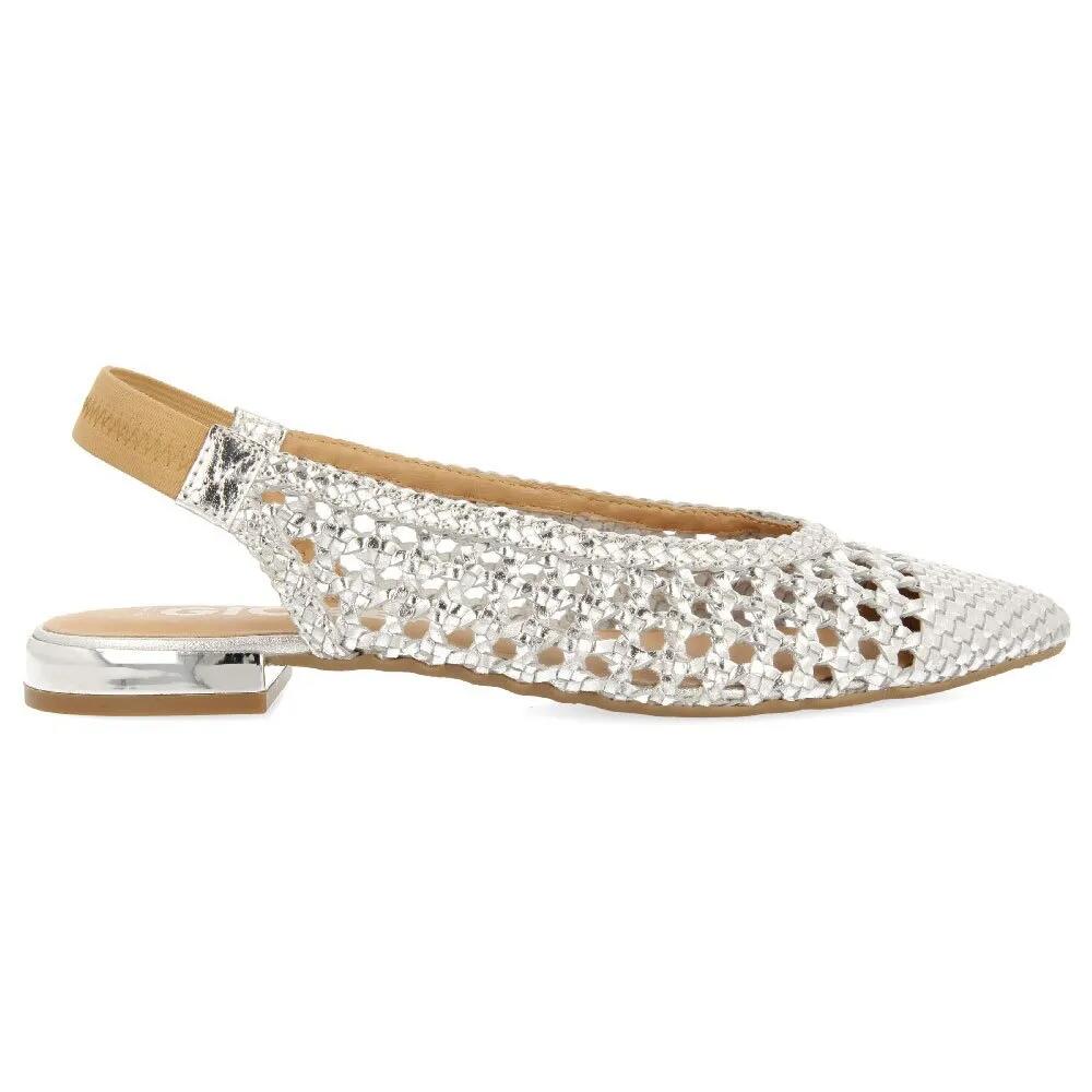 ジオセッポ グアタヴィタ バレエパンプス レディース （ Silver ） | GIOSEPPO Guatavita ballet pumps Women [t]