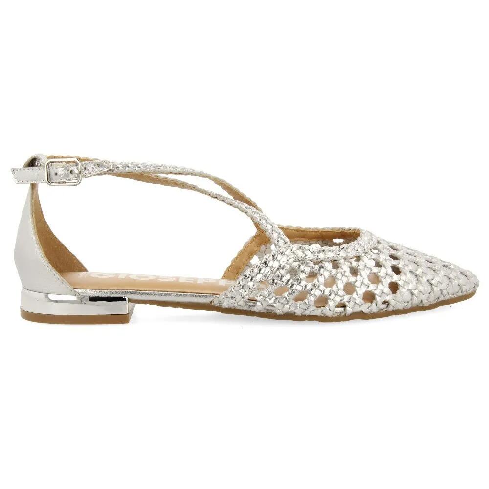 ジオセッポ レスコヴィッチ バレエパンプス レディース （ Silver ） | GIOSEPPO Leskovic ballet pumps Women [t]