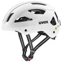 ウベックス シティ ストライド ミップス ヒップロック アーバンヘルメット ( WhiteMatt ) | UVEX City Stride MIPS Hipl...