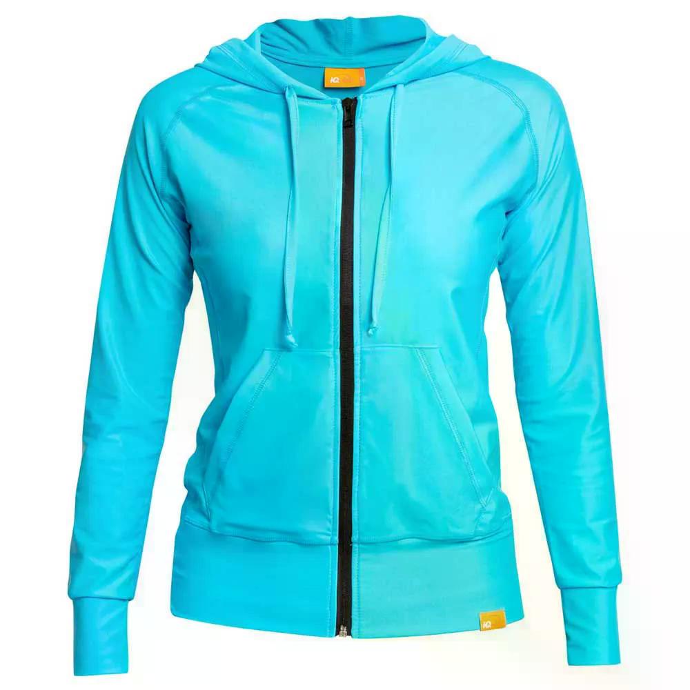 樂天商城 - アイキューユーブイ UV300 フルジップ スウェットシャツ レディース （ Turquoise ） | IQ-UV UV 300 full zip sweatshirt [t]