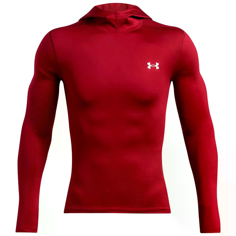 アンダーアーマー コールドギア エリート スキューバ スウェットシャツ （ Cardinal/MetallicSilver ） | UNDER ARMOUR ColdGear Elite Scuba sweatshirt [t]