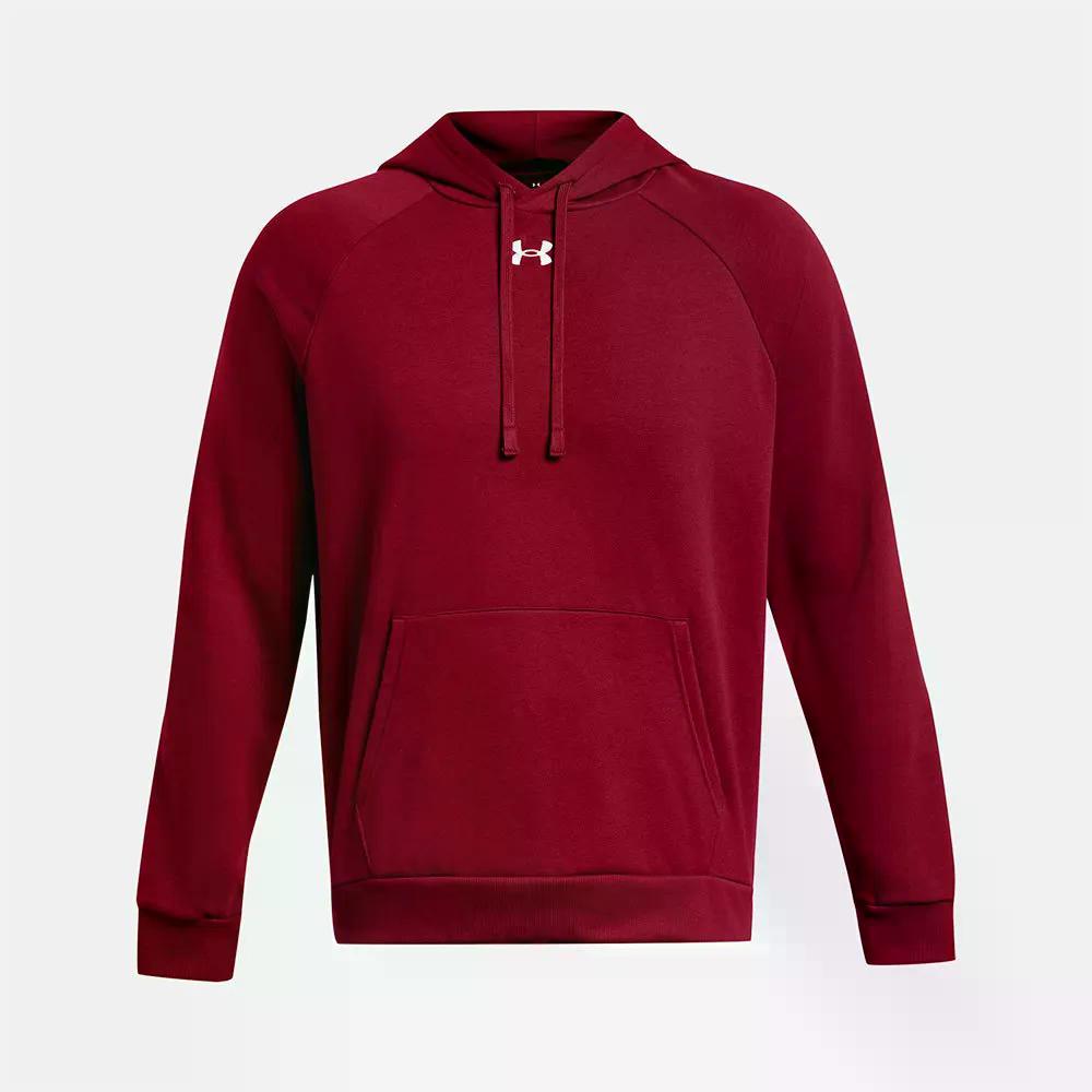 樂天商城 - アンダーアーマー ライバル フリース パーカー （ Cardinal/White ） | UNDER ARMOUR Rival Fleece Hoodie [t]