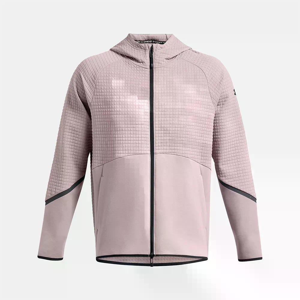 Rakuten - アンダーアーマー アンストッパブル フリース テクスチャード フルジップ スウェットシャツ （ TetraGray/Black ） | UNDER ARMOUR Unstoppable Fleece Textured full zip sweatshirt [t]