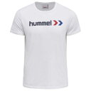 ヒュンメル コンビ ショート スリーブ ティーシャツ レディース ( White / Peacoat ) | HUMMEL Combi short sleeve...
