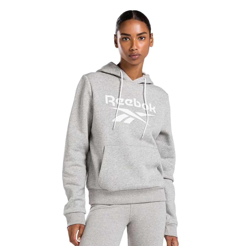 リーボック アイデンティティ ビッグ ロゴ フーディ レディース （ M Grey H ） | REEBOK Identity Big Logo hoodie Women [t]
