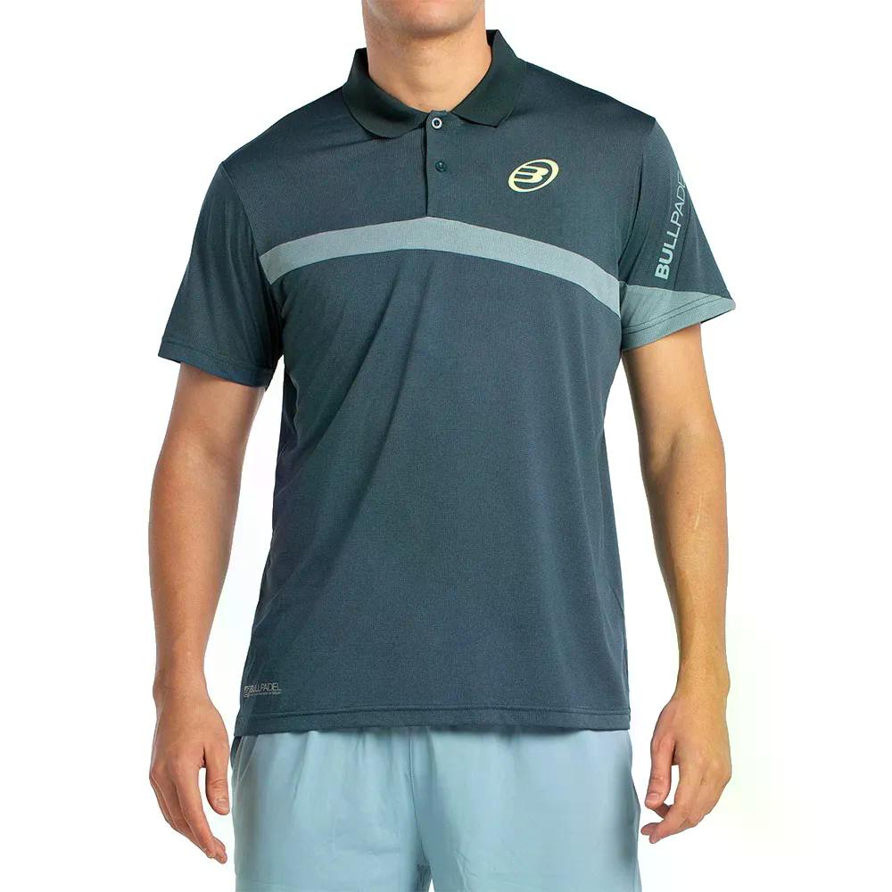 ブルパデル ルシール ショート スリーブ ポロ シャツ （ DarkGreenVigore ） BULLPADEL Lucir Short Sleeve Polo Shirt t