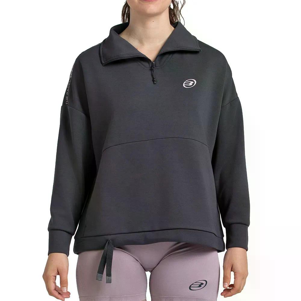 ブルパデル アラシア ハーフジップ スウェットシャツ ウィメンズ （ Antracita ） | BULLPADEL Alasia Half-Zip Sweatshirt Women's 