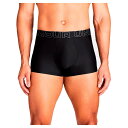アンダーアーマー パフォーマンス テック 3インチ ボクサー 3枚セット ( 001-Black ) | UNDER ARMOUR Performance Te...