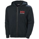 ヘリーハンセン ロゴ 2.0 フルジップ スウェットシャツ ( Navy ) | HELLY HANSEN Logo 2.0 full zip sweatshi...