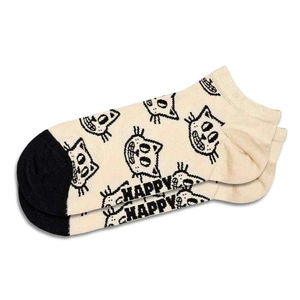 ハッピーソックス キャット ショート ソックス （ White ） | HAPPY SOCKS Cat short socks [t]