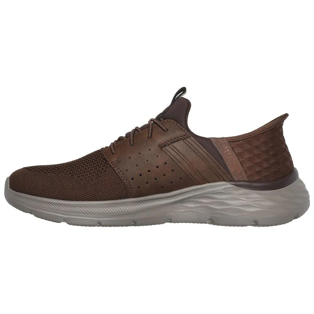 スケッチャーズ ガーナー スニーカー （ Dark Brown Textile / Synthetic ） | SKECHERS Garner trainers [t] 3
