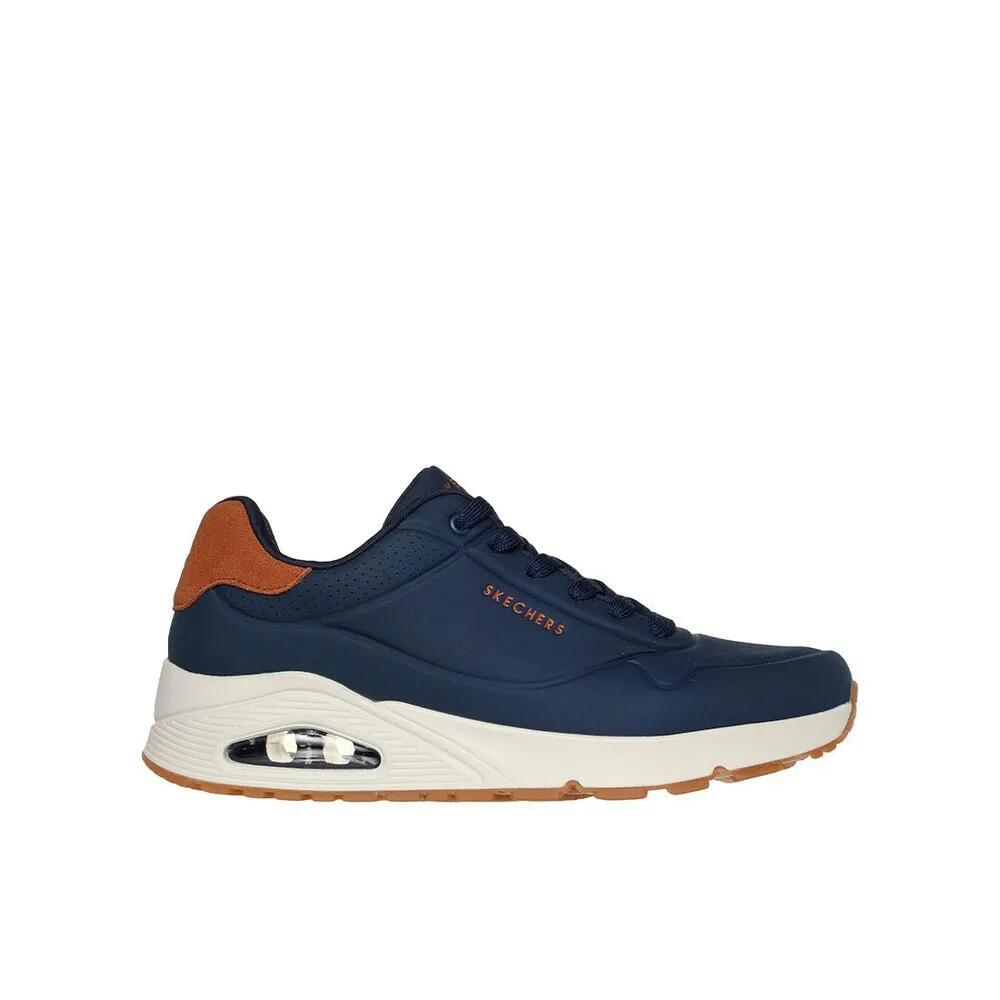 Rakuten - スケッチャーズ ウノ スニーカー （ Navy Durabuck / Chestnut Suede / Mesh Trim ） | SKECHERS Uno trainers [t]