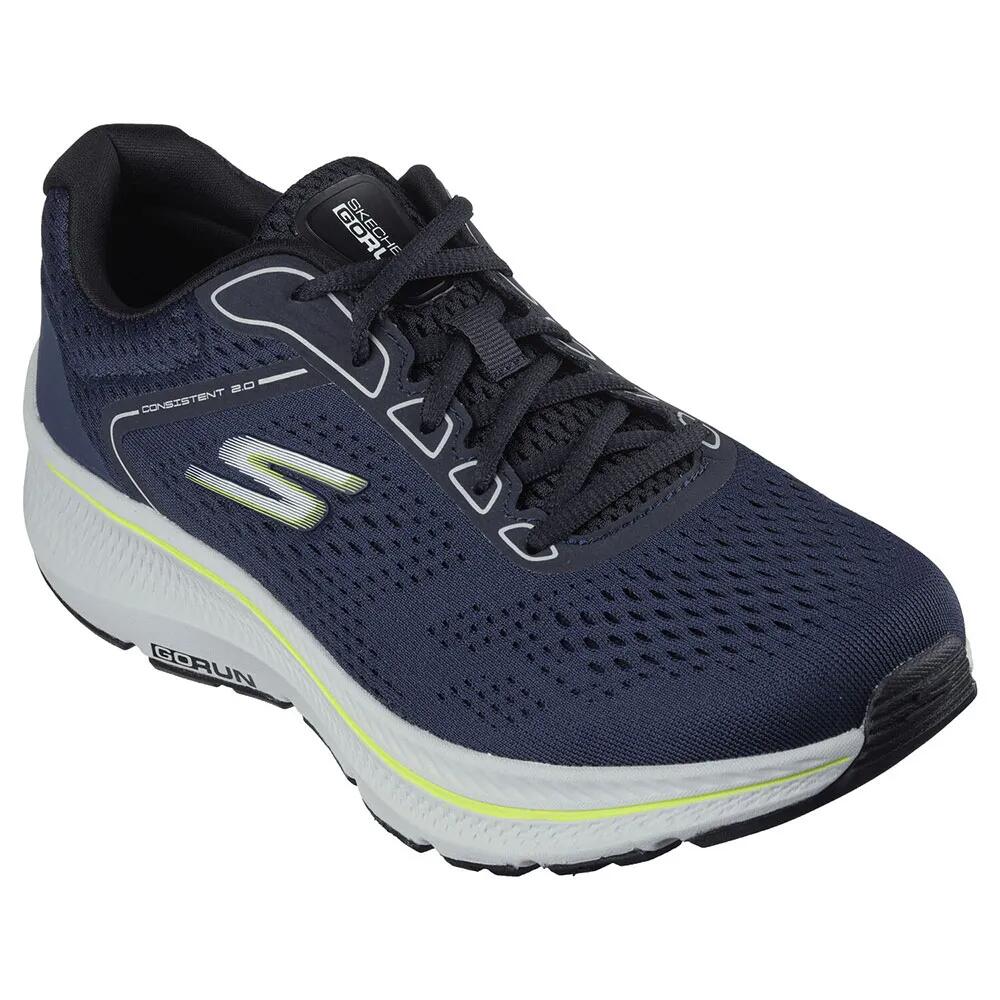スケッチャーズ ゴー ラン コンシステント 2.0 スニーカー （ Navy Textile / Synthetic ） | SKECHERS Go Run Consistent 2.0 trainers 