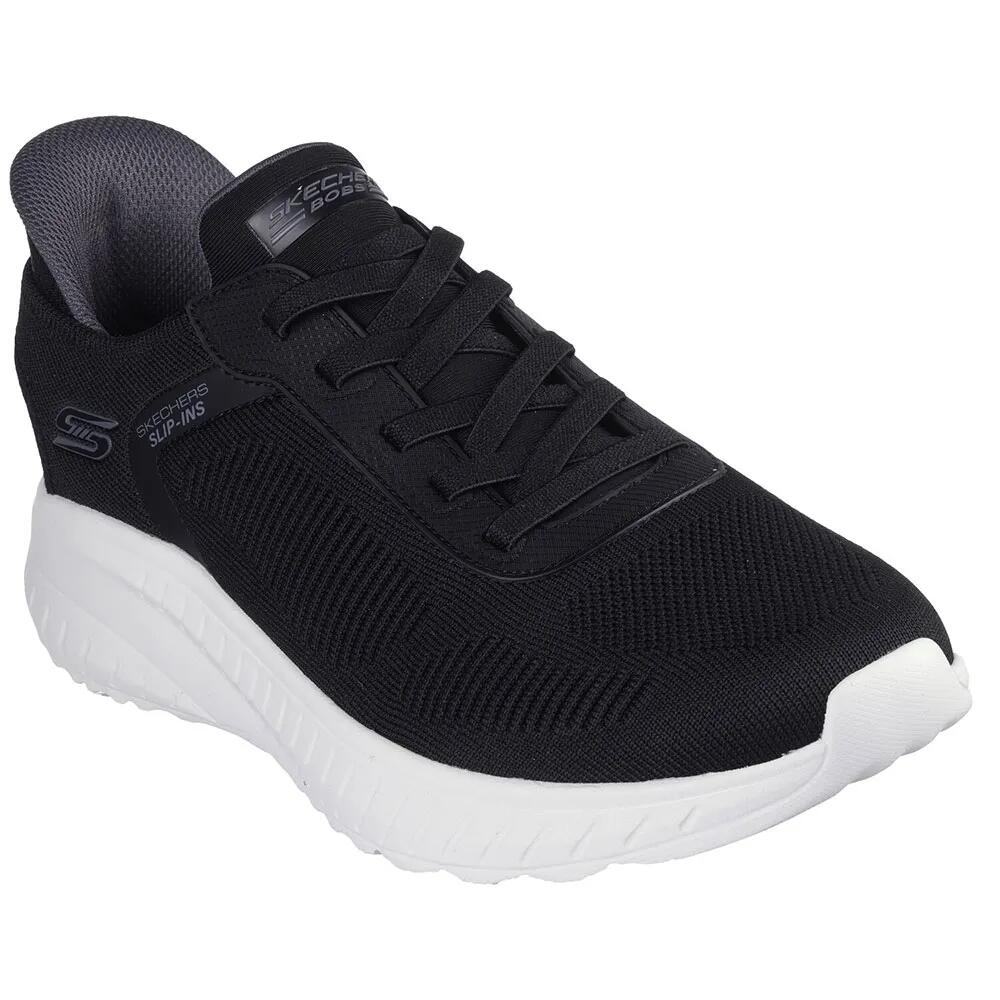 スケッチャーズ ボブズ スクワッド カオス スニーカー （ Black Knit ） | SKECHERS Bobs Squad Chaos trainers [t]