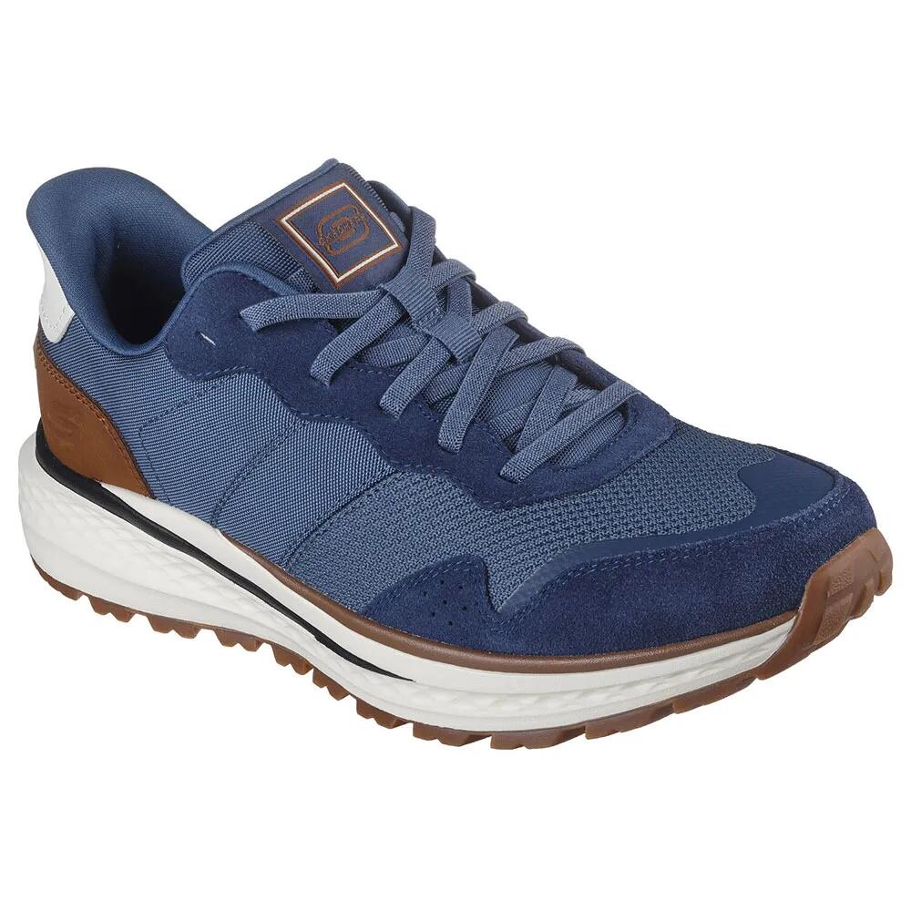 スケッチャーズ スレード ウルトラ スニーカー （ Blue Leather / Mesh ） | SKECHERS Slade Ultra trainers [t]
