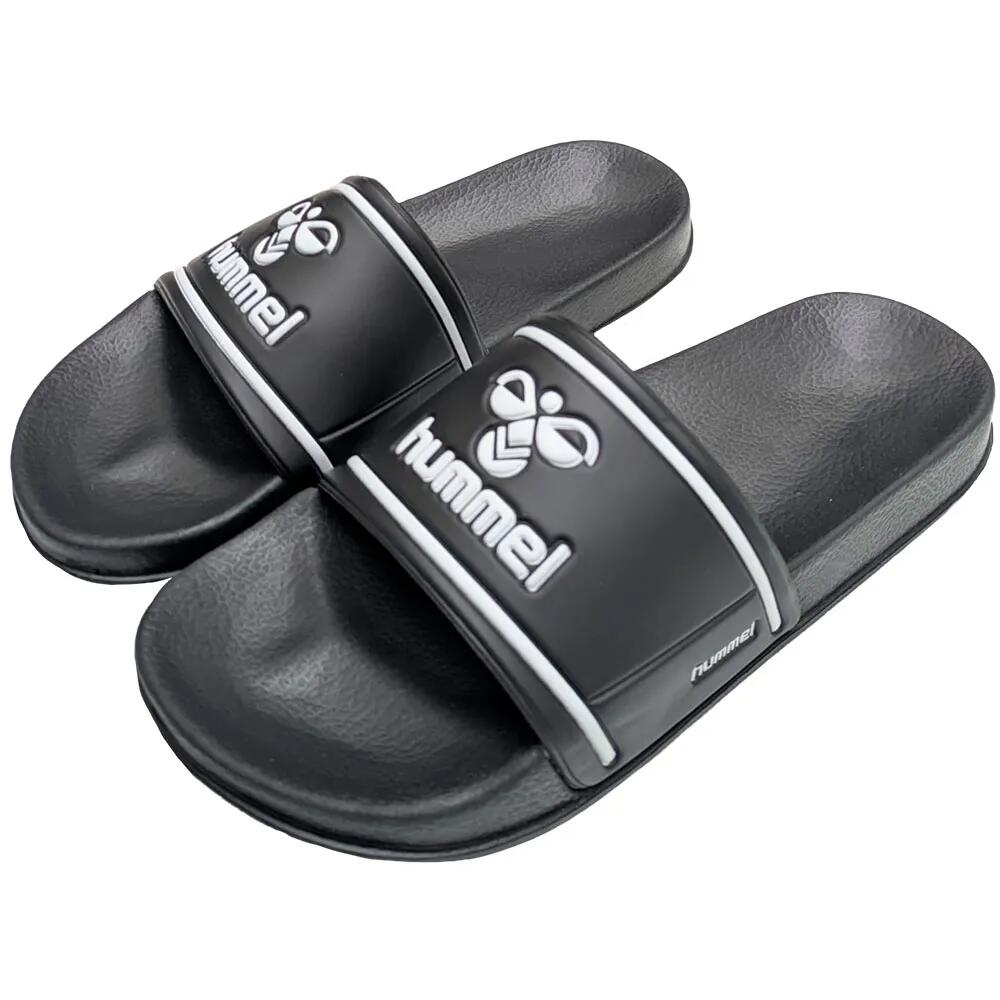 ヒュンメル スリッパ25 スリッパ （ Black ） | HUMMEL Slipper25 slippers [t]