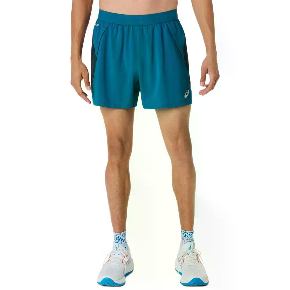 アシックス ロード 5インチ ショーツ （ TranquilTeal/DarkTeal/Yamabuki ） | ASICS Road 5in shorts [t]