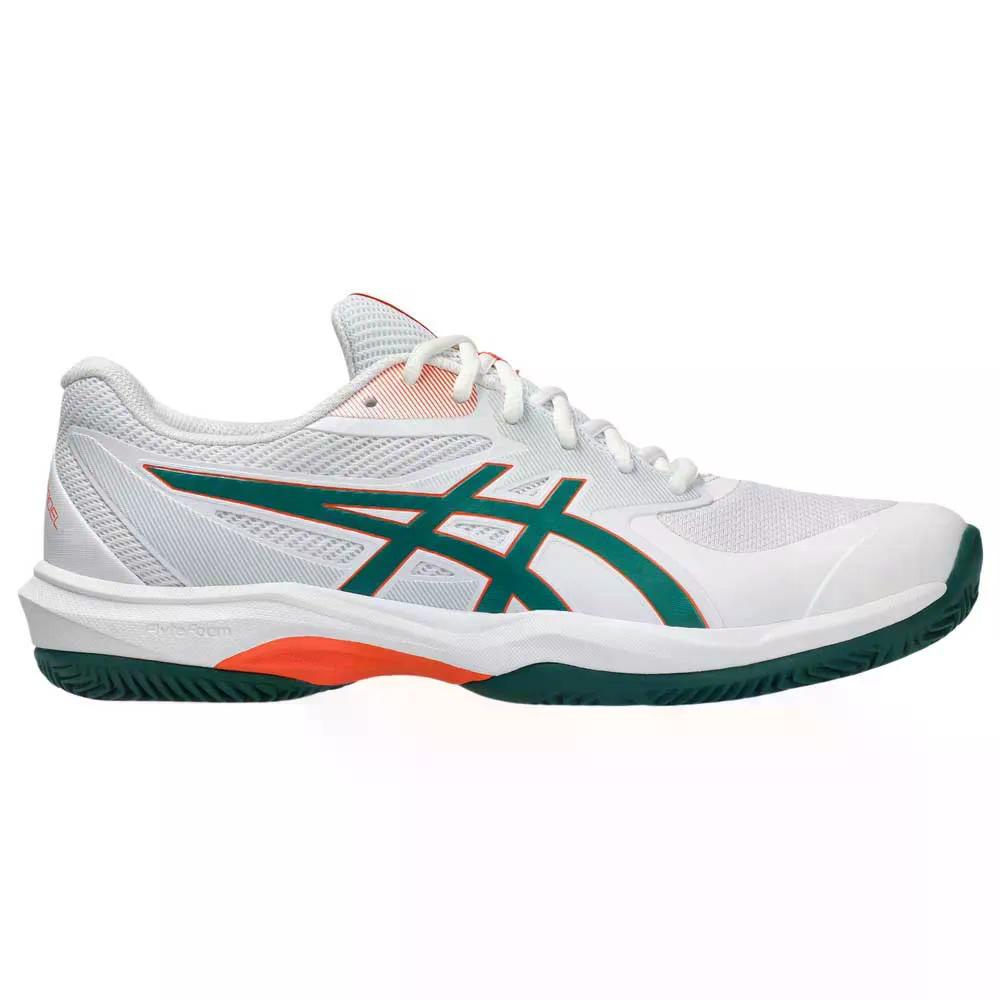 ASICS Game FF パデルシューズ （ White/JewelGreen ） 